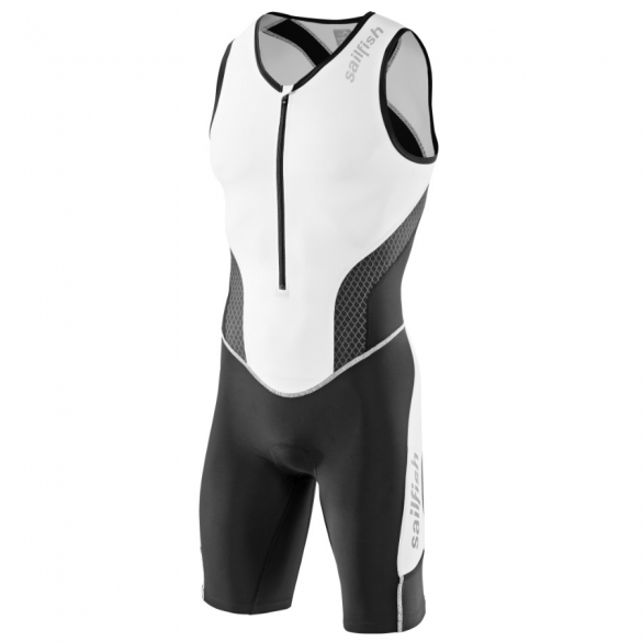 Sailfish Competition trisuit heren wit 2015 STCOMW
